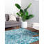 Affleck Abstract Turquoise Area Rug-616514062-579530336
