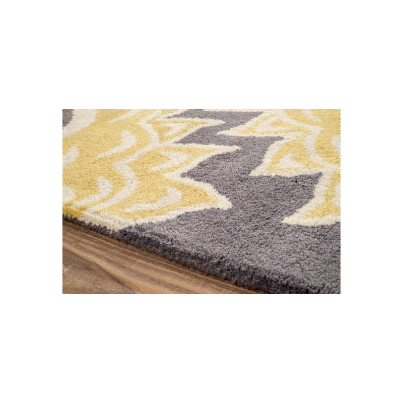 Tapis doré Jayleen, 7 pi 6 po x 9 pi 6 po