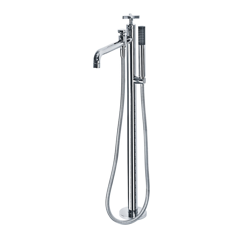 Kafka Tub and Shower Faucet, Polished Chrome