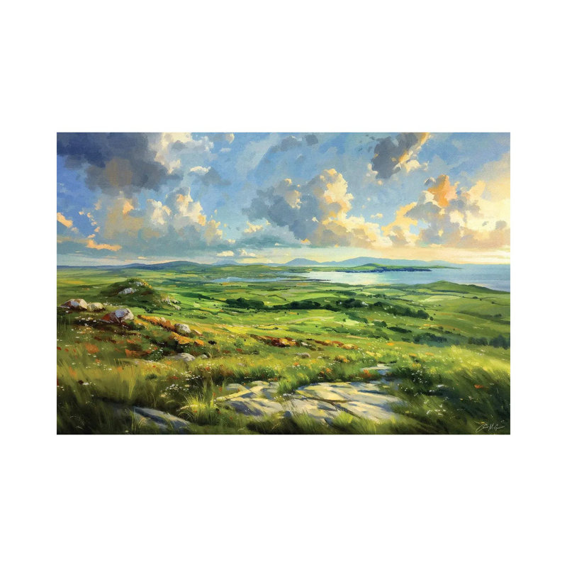 Summer Vista, Wild Atlantic Way, Irlande. - Impression d'art mural