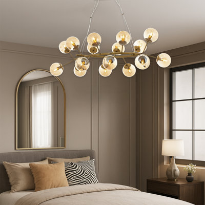 Lustre unique 16 lumières