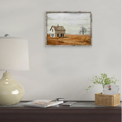 " Single Farmhouse On The Farm "