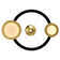 Staudt 2 - Light Dimmable LED Wagon Wheel Chandelier