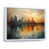 White Floater Framed