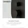 Crozet Pressure Balance Shower System, Dual Round Shower Head and Hand Shower with Slide Bar (Valve Included)