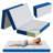 6" Gel Memory Foam Mattress Queen Size, Portable Tri-folding Mattress with Removable Cover-1333696032-1333696033