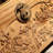 Hand-Carved Solid Wood Small Accent Trunk-112658631