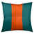 Turquoise / Orange