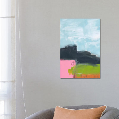 Landscape No. 97 by Jan Weiss - Wrapped Canvas Painting