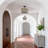 Luther Wood Semi Flush Mount