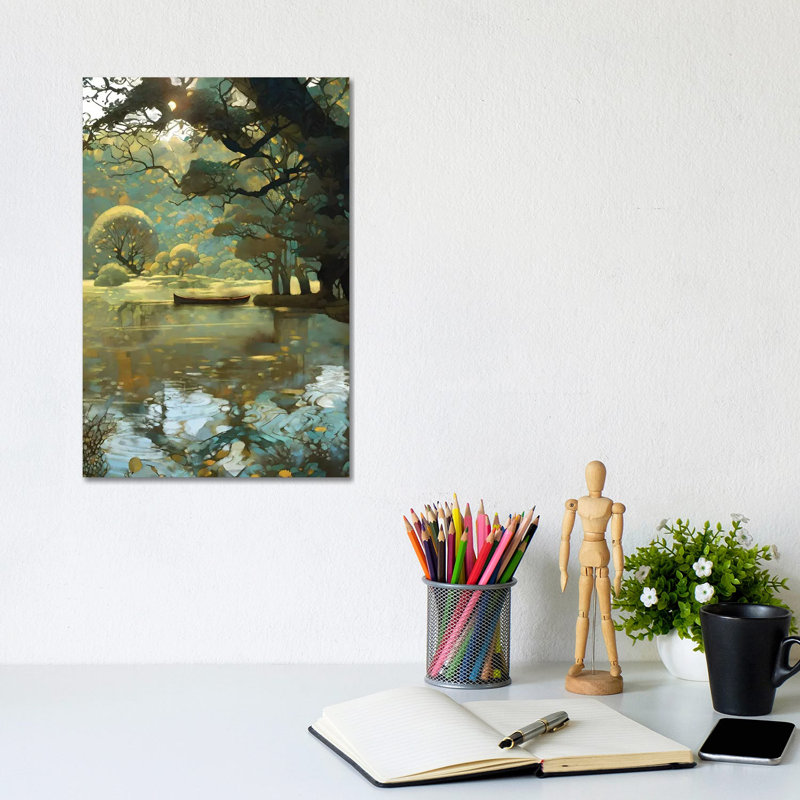 Sunrise Forest - impression d'art mural