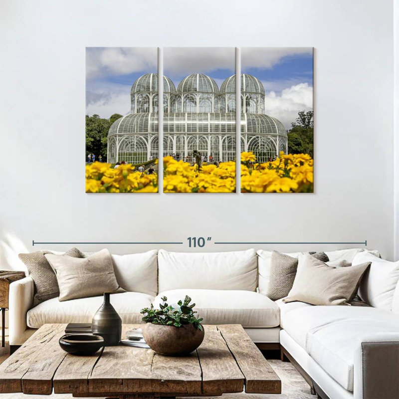 Curitiba Greenhouse, 48" H x 74" W