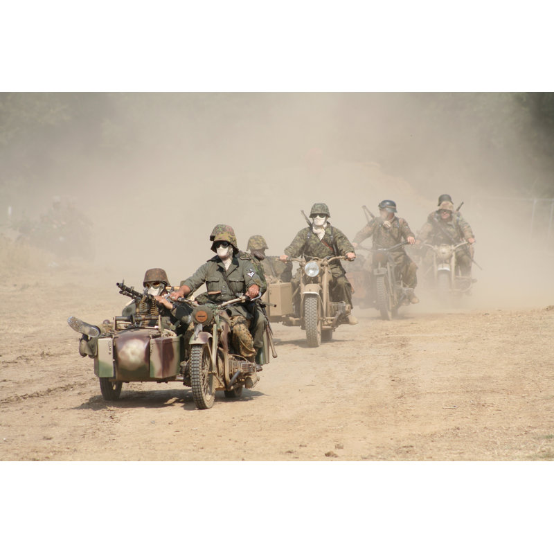 Desert Convoy by Georgethefourth, 24" H x 36" W