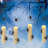 Set Of 4 Floating Halloween Spider Candles With Remote Timer