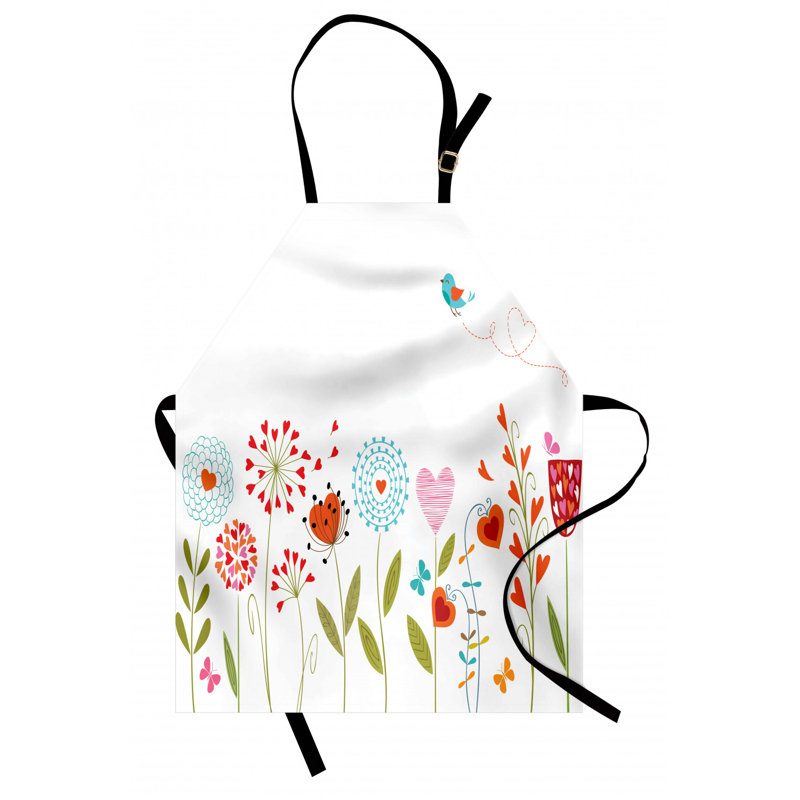 Floral Bib Apron