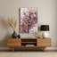 "Abstract Florals 99", art mural en métal brun-545669331