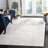 Calidia Floral Light Gray/Cream Area Rug-20944363