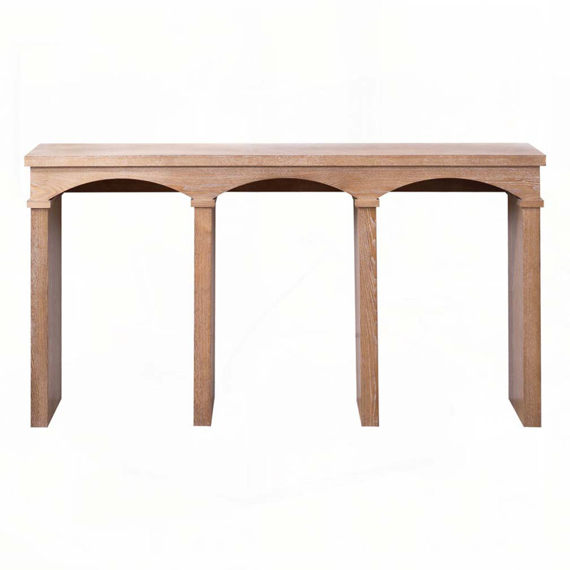 60"Entryway Rustic Wood Console Table