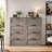 Ausherman 41.7" W 8-Drawer Double Dresser-1933669340