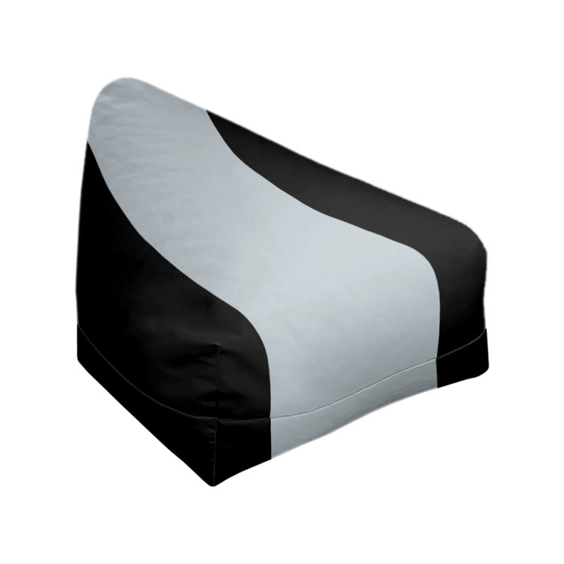 Fauteuil à billes Washington, 27 po x 27 po x 30 po, Noir / argent / noir