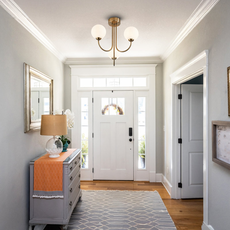 Glass Flush Mount