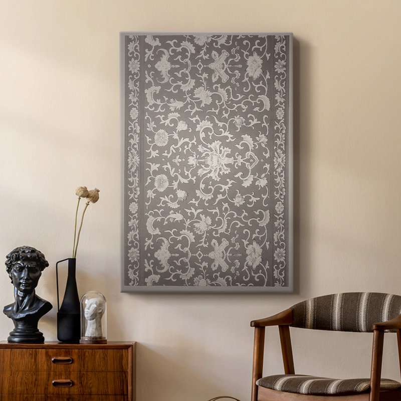 Reproduction abstraite rétro CXL III - galerie Cavas sur mesure, H 27 po x l 18 po