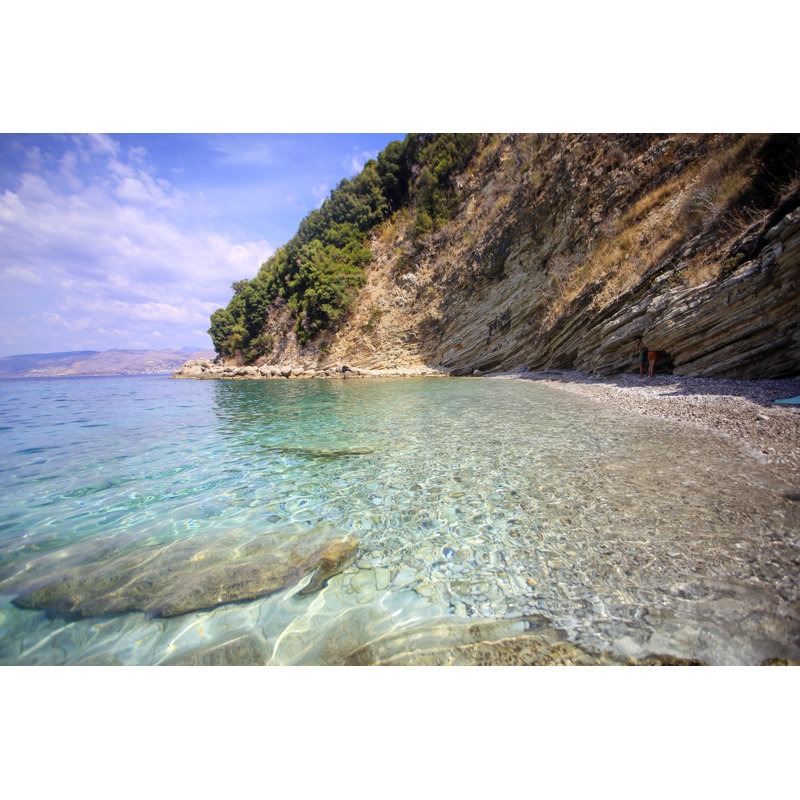 Albanian Riviera par Goodl manifeste, H 20 po x l 30 po