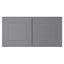 Armoire murale standard HOMEIBRO Cozy Design, en contreplaqué blanc Shaker, prête à assembler, 30 po L x 12 po P x 15 po H-927042984-927042902