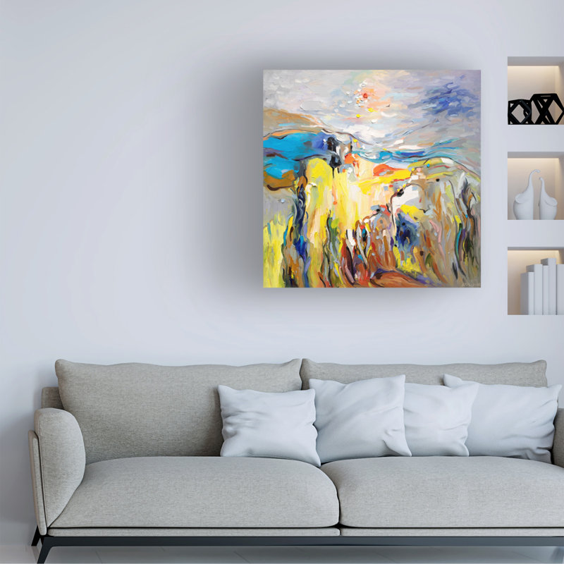 Bolog Ekaterina Ermilkina Seascape Canvas Art, 18" H x 18" W