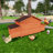 Large Wooden Chicken Coop With Nesting Boxes And Secure Predator Defence