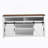 Accent Cabinet, Sideboard With Sliding Barn Door, Farmhouse Buffet With Open Storage For Living Room, Hallway,Kitchen, Office-1373143950