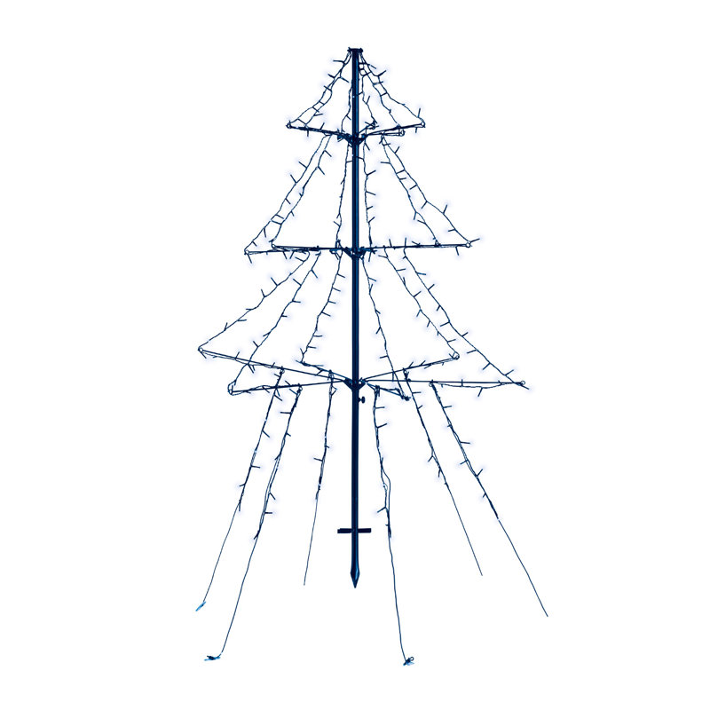 LED Twinkle Lighted Trees & Branches, 200cm, Cool White