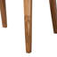 Chaise de salle à manger bali & pari Storsel en rotin naturel et bois de teck, bicolore marron