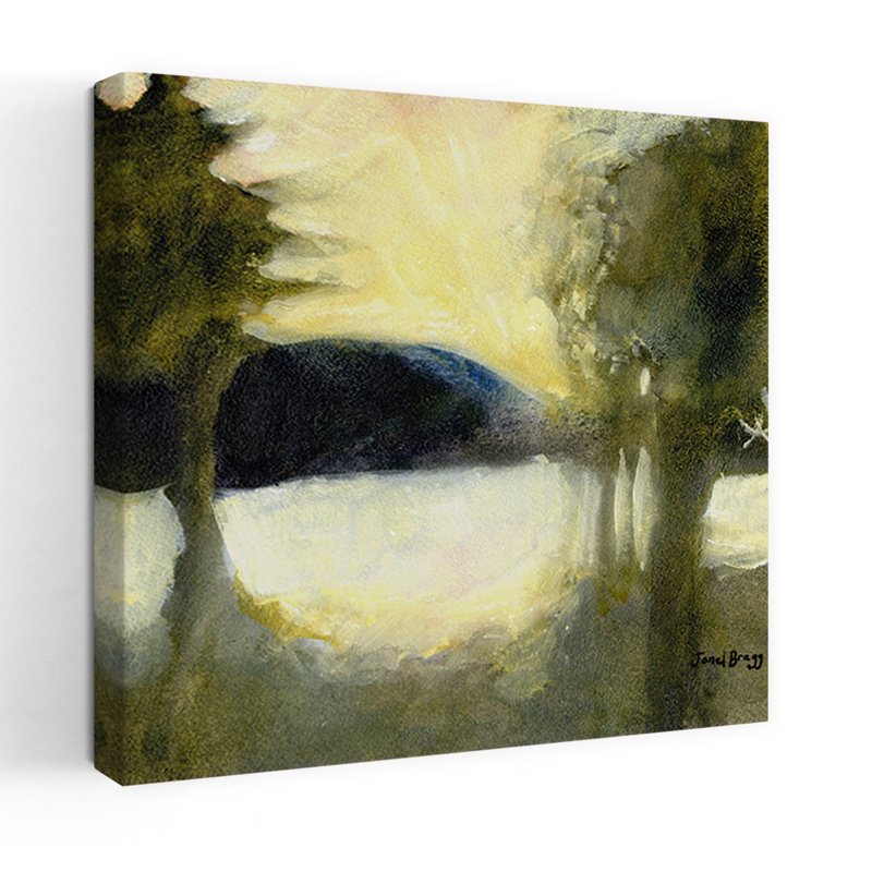 Art contemporain contemporain abstrait, H 18" x l 18"