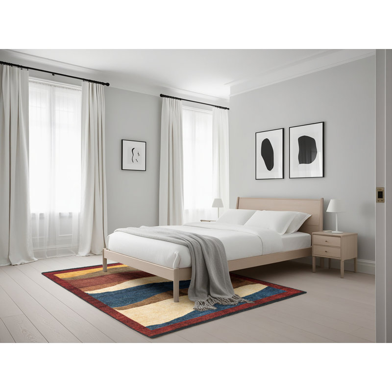 Tapis abstrait moderne 4202, Rectangle 5 pi x 7 pi