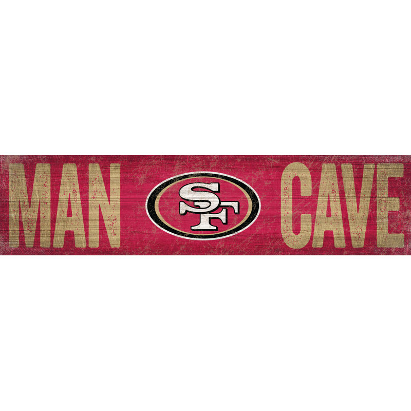 Wall Decor on Wood, San Franscisco 49ers
