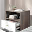 Cassandria 40cm W Manufactured Wood Bedside Table