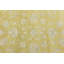 Muted Golden Yellow Floral 4x6 Transitional Oriental Area Rug