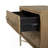 Kirk 2 Drawer Nightstand with USB & Metal Base
