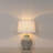 Askari 23" Ceramic Single Table Lamp