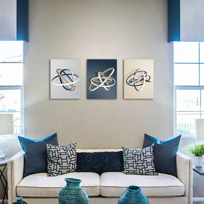 3 Piece Wrapped Canvas Print