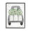 «Pickup Truck with Greenery» par encadré et encadré, impression sur toile