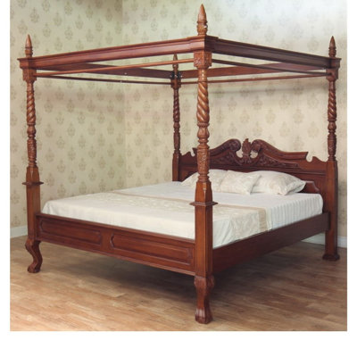 Solid Wood Bed