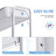 Adyanna 79cm H x 44cm W Utility Cart with Wheels-695741786