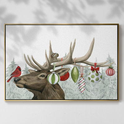 Festive Forest Collection A, reproduction d'art sur toile