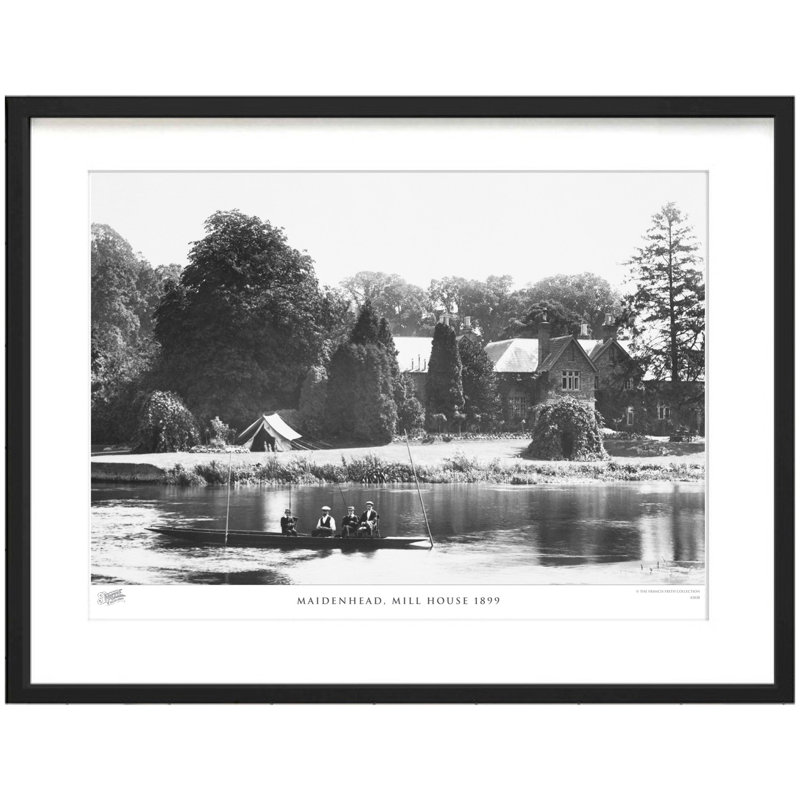 Maidenhead, Mill House 1899 by Francis Frith - Single Picture Frame Print, 40cm H x 50cm W x 2.3cm D