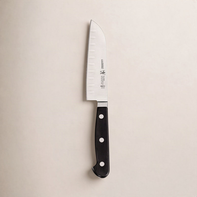 HENCKELS CLASSIC 5-inch Hollow Edge Santoku Knife, 5"