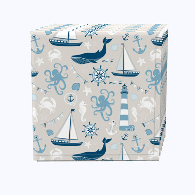100% Cotton No Pattern Square Napkin