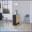 White And Macadamia Folding Dining Table-280808270
