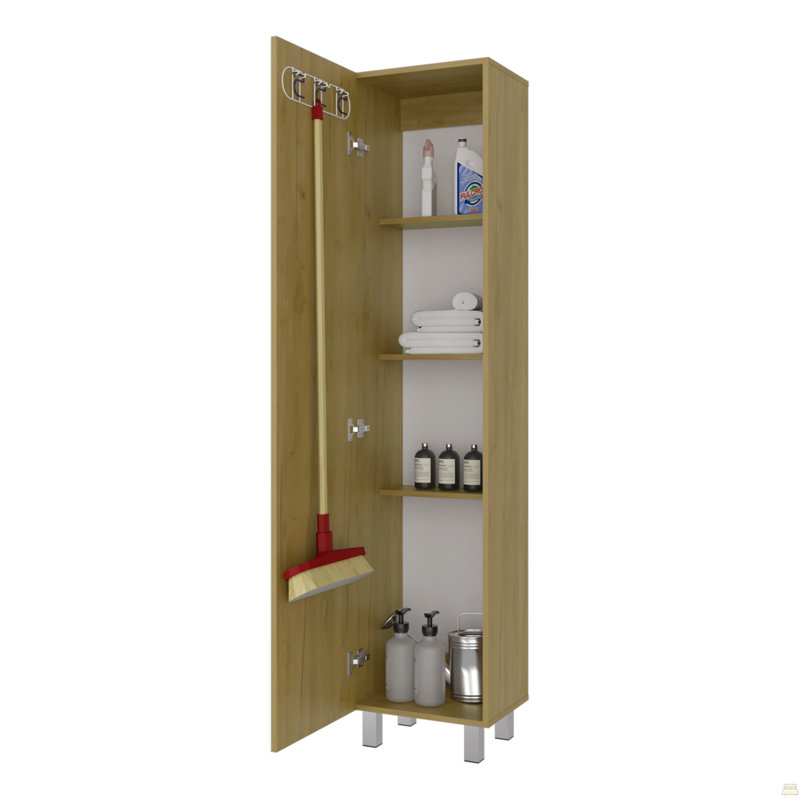 Armoire de rangement Molekeede Lirio, Beige